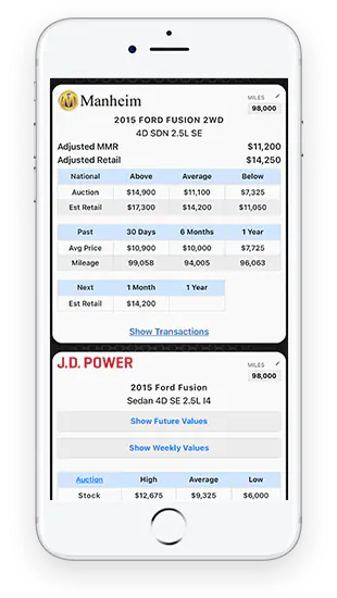 Wholesale auction run lists in Laser Appraiser